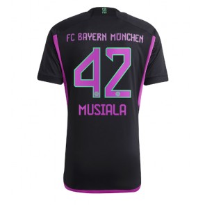 Bayern Munich Jamal Musiala #42 Gostujuci Dres 2023-24 Kratak Rukavima